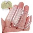 thumbnail image 4 of 10 Pcs Stores à Rouleau Poignée Transparente pour Tringle de 20mm, 4 of 9