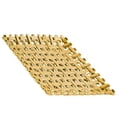 thumbnail image 1 of Urban Trends Collection 35317 Ceramic Square Concave Tray with Woven Design, Gold, 1 of 1