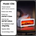 thumbnail image 1 of Mini Fireplace Diffusers for Essential Oils Fireplace Humidifier with Remote Bonfire Flame Diffuser 7 Colors Light A, 1 of 8
