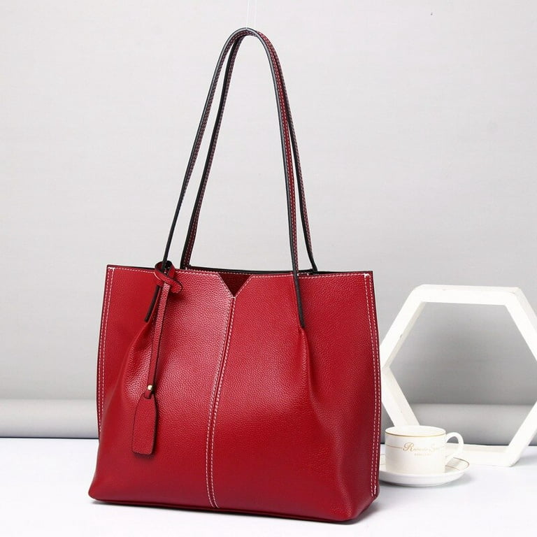 New Arrival Women's Bag Genuine Leather Bucket Bag Leisure