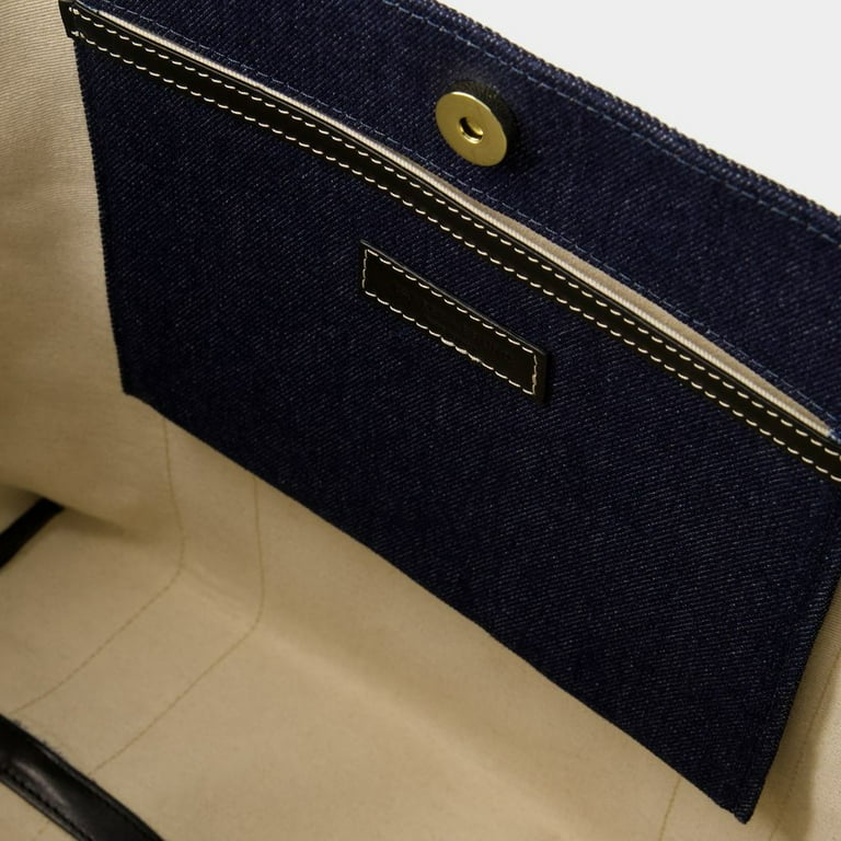 トートバッグ Vanessa Bruno Denim Shopper Bag - Cotton - Blue Denim Vanessa Bruno Women's Denim Shopper Bag - Cotton - Blue