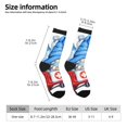 thumbnail image 2 of Fotbe Medicine Gnome Truck Red Calcetas Largas con Estampado para Hombre y Mujer – Calcetas de Compresión Transpirables y Elásticas, Viajar y Uso Diario Talla 5-11, 2 of 6