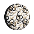 thumbnail image 1 of Fotbe Snake Funda de Llanta de Repuesto con Estampado, Engrosada, Ajuste Universal para Jeep, Remolque, RV, SUV, Camión-16 inch, 1 of 6