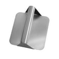 thumbnail image 1 of Prensa de hamburguesas Sunnimix Manual para parrilla herramientas para hornear accesorios Cuadrado Plata, 1 of 8