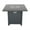 Gray#3, variant on Tabletop Heater, 25" H x 30" W Steel Outdoor Fire Pit Table with Lid, Gray Patio Heater,Steel Outdoor Heater For Deck, Garden & Outdoor Heating