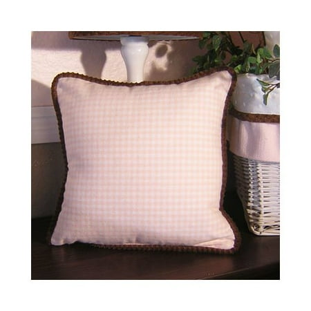 Brandee Danielle Gingham Throw Pillow