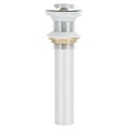 thumbnail image 2 of Popup Drainer, Drain Stopper Highly Glossy  Practical  For Bathroom For Washbasin Electroplating Popup Without Hole, 2 of 8