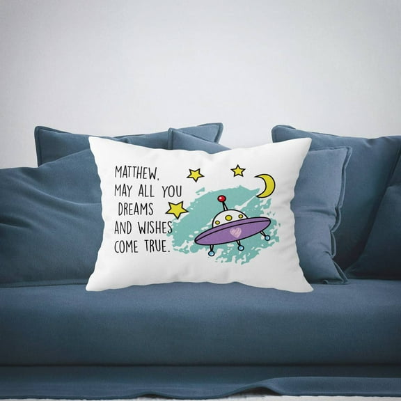 Personalized Birthday Pillow Case with Name