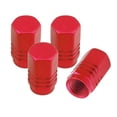 thumbnail image 2 of 4 tapones universales para válvulas de neumáticos, herméticos y sellados. Rojo, 2 of 9