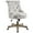 Gray, variant on UrbanPro Rolling Fabric & Wood Swivel Office Chair in Gray/Natural