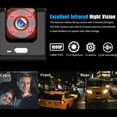 thumbnail image 2 of 3 Channel Dash Cam Front And Rear Inside, 1080P Dash IR Night Vision, Loop Recording Car DVR Camera With 2 Inch IPS Screen 3 Cameras Car Dashcam, 2 of 5