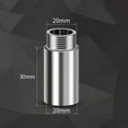 thumbnail image 1 of 10-60mm Shower Head Extension Pipe Stainless Steel Bathroom Shower Extensio, 1 of 3