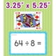 thumbnail image 5 of Cartas didácticas matemáticas Carson Dellosa, paquete de 3 unidades, multiplicación, división, fracción, tercero, cuarto y quinto grado, 5 of 7