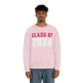 thumbnail image 5 of Class of 2024 Pink Crewneck Sweatshirt, 5 of 9