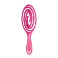 thumbnail image 1 of Peine de cepillo de pelo ventido para peluquería Barbero de pelo resina rosa Zulema Cepillo de pelo ventilado, 1 of 8