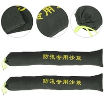 LOLIPPYY 2Pcs Flood Barrier Sandbags Heavy Duty Canvas Drawstring Bags for Outdoor Flood Prevention and Water Control
