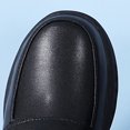 thumbnail image 3 of Zapatos Enfermería Atención Médica para Mujeres Cuero Restaurante Suela Suave Loafer (38), 3 of 9
