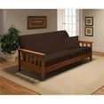 thumbnail image 1 of Madison JER-FUT-BN Housse de Futon en Jersey Extensible, Marron, 1 of 1