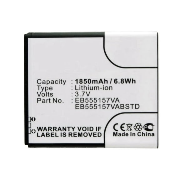 Batteries N Accessories BNA-WB-L3117 Cell Phone Battery - Li-Ion, 3.7V, 1850 mAh, Ultra High Capacity Battery - Replacement for ATT EB555157VA Battery