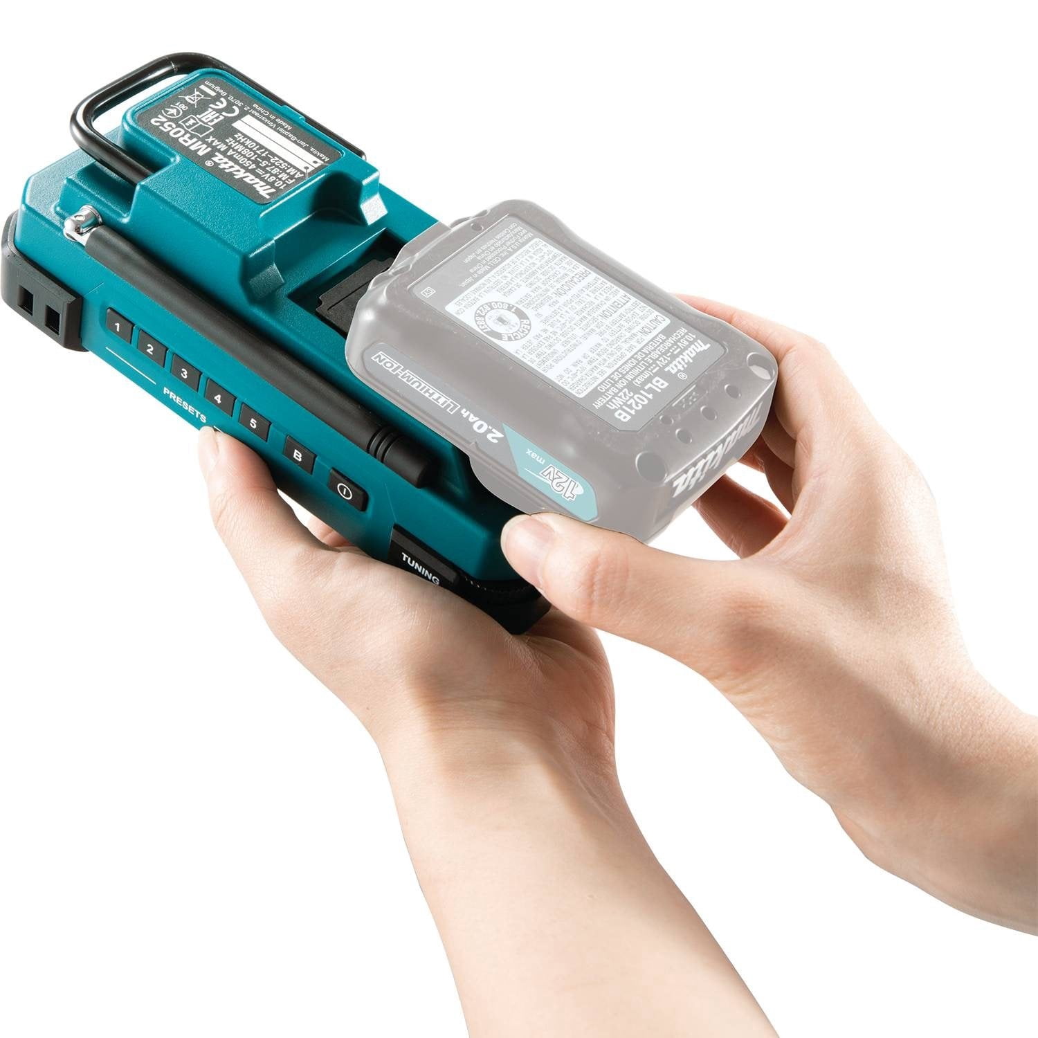 12V Max CXT LI Ion Job Site Radio, Tool Only