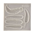 thumbnail image 4 of Silicone Feather Fondant Cake Molds Cake Decorating Tools Bakeware Cupcake Dessert Chocolate Fondant Mold (Grey), 4 of 8