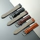 thumbnail image 4 of Correa de reloj de piel de becerro con patrón de bambú, accesorios para reloj, correa de reloj con hebilla de piel de vaca, correa de reloj para hombres y mujeres, 4 of 5