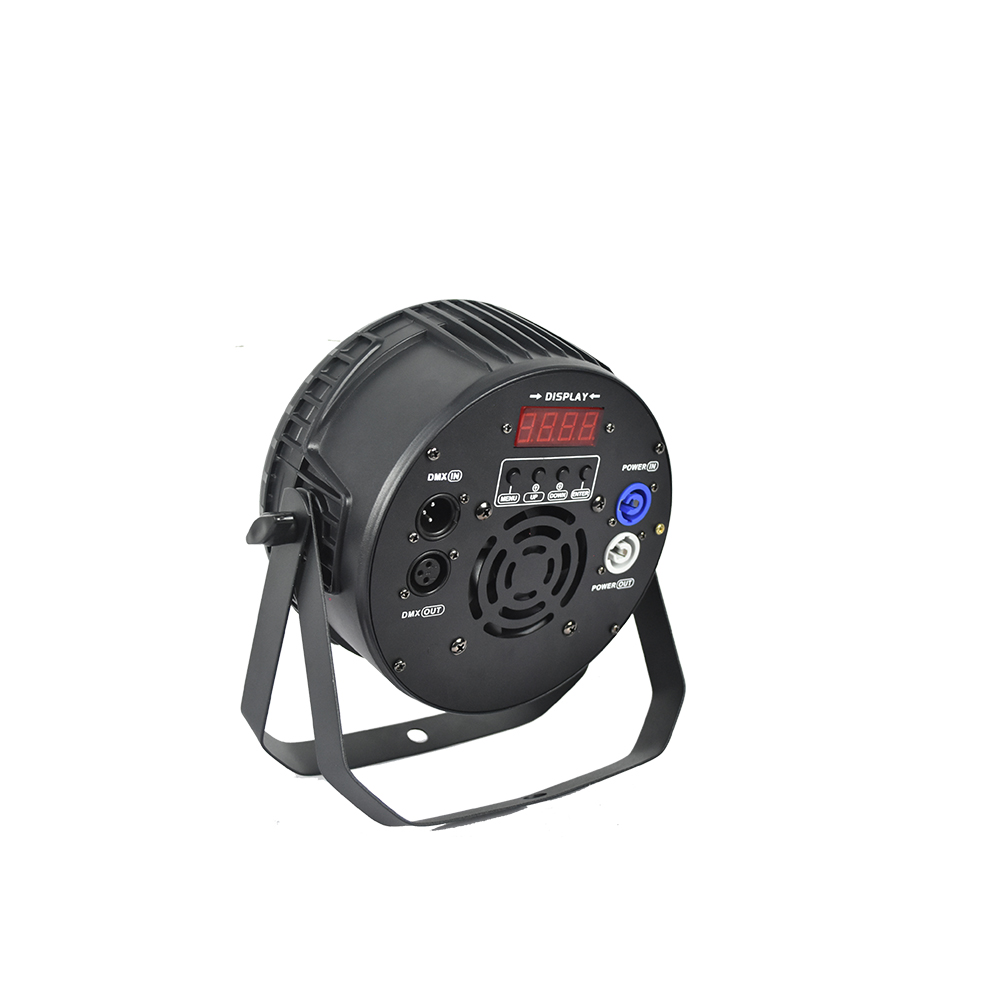 Visual Show 180W LED Par Light Indoor DJ Stage Effect Light RGBWAUV 6in1 Color Mixing DMX Control Holiday Light for Party Show