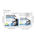 thumbnail image 3 of Coffee Machine Cleaner, Effervescent Descaling Tablets for All Coffee Makers, Powerful Stain Removal Cleaning Tablets Maintains Taste Machine Washable, 3 of 7