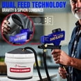thumbnail image 2 of Kit de pistola Sandblaster LE LEMATEC, compresor de aire portátil AS118-2C, 2 of 9