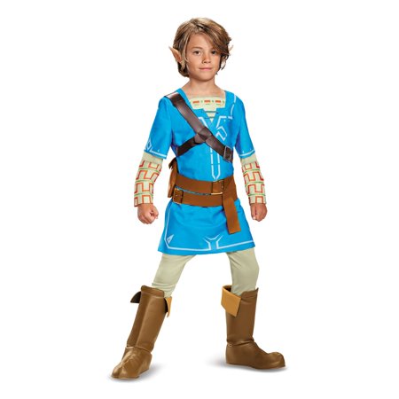 Zelda Link Breath of The Wild Deluxe Child Halloween Costume