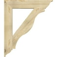 thumbnail image 3 of Ekena Millwork 6"W x 36"D x 42"H Funston Traditional Rough Sawn Bracket, Douglas Fir, 3 of 4