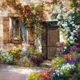 thumbnail image 1 of Flowery House - Peinture Diamant DIY, 1 of 6