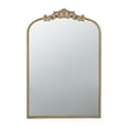 thumbnail image 2 of 24" x 36" Gold Arch Mirror, Baroque Inspired Wall Decor for Bathroom Bedroom Living Room, 2 of 2