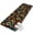 Brown, variant on Front Door Mat 15.7"x23.6", Middle Century Non Slip Backing & Low Profile Doormats, Absorbent Muddy Dirt Trapper Door Mats for Front Back Door All-Weather Abstract Geometric Colorful Rings Black