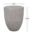 thumbnail image 2 of Outdoor Light Weight Concrete Side Table, 2 of 10