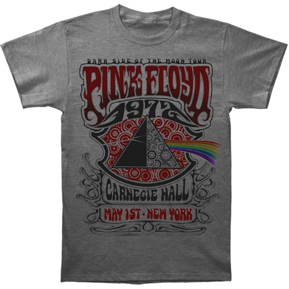 Pink Floyd - Pink Floyd Men's Carnegie Hall Vintage T-shirt Grey