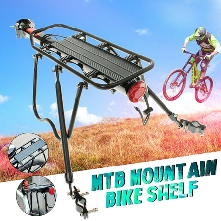 Bike Shelf Bicycle Aluminum alloy Quick Release Luggage Seat Post Pannier Carrier Rear