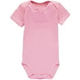 thumbnail image 6 of Wan-A-Beez 5 Pack Baby Girls' and Boys' Newborn and Infant Cotton Short Sleeve Bodysuits, 6 of 6