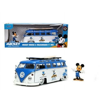 Jada Toys 1962 Volkswagen T1 Bus Diecast Collection Van with Woody