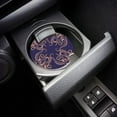 thumbnail image 3 of FMSHPON Life Octopus Tentacles Purple Set of 4 Car Coaster for Drinks, Absorbent Ceramic Stone Coasters Cup Mat with Cork Base for Home Kitchen Room Coffee Table Bar Decor, 3 of 5
