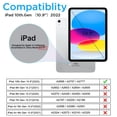 thumbnail image 2 of AICase For Apple iPad 10th Generation Case Shockproof Heavy Duty Rugged Cover Built-in Screen Protector,Purple/Pink, 2 of 11
