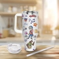 thumbnail image 7 of YARNIX Zootopia 40oz Tumbler, Judy And Nick Tumbler, Animal Characters Tumbler, Gift For Fans, Black - Clear lid, 7 of 7