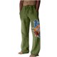 thumbnail image 2 of Pantalones largos de verano para hombre, de algodón y pierna ancha, deportivos con cordones estampados, informales, 2 of 7