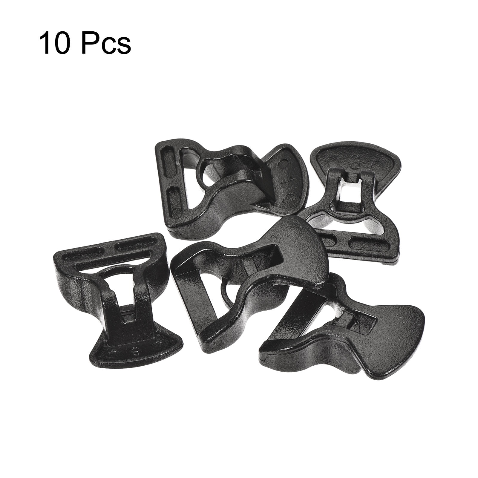 Unique Bargains Plastic Tent Rope Buckle Cord Adjuster for Camping