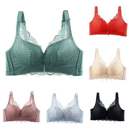 Sentmoon Womens Bras Plus Size Comfortable Seamless Bras for Women No Underwires Wide Strap Breathable Solid Color Tshirt Bra Lightweight for Beach Black L