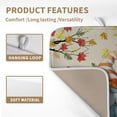 thumbnail image 3 of Autumn Kitchen Drying Mats for Dishes - Fall Gnome Pumpkin Maple Leaves Dry Mats - 16x18in Thanksgiving Microfiber Absorbent Dish Rack with Hanging Loop, 3 of 6
