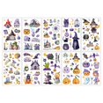 thumbnail image 1 of Halloween Stickers Scary Party Decorations DIY Craft Decals Paper Stickers For Kids Adults 10PCS, 1 of 4