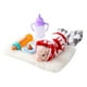 thumbnail image 3 of Piglet de silicona para bebé, muñeco creativo, suave y divertido, accesorios de fotografía, juguete de cerdo Reborn, Mini animales de silicona, cerdo Juego de 2 botellas de ropa., 3 of 8