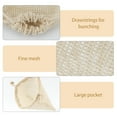 thumbnail image 3 of DODAMOUR 10 Pcs Soap Saver Bag, Foaming and Drying Soap Net, Bar Soap Saver Mess Pouch for Exfoliating, Shower, Massage (Beige), 3 of 6