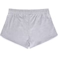 thumbnail image 5 of Sofra Women's Comfy Casual Dolphin Shorts 2-Pack Heather Grey, 5 of 5